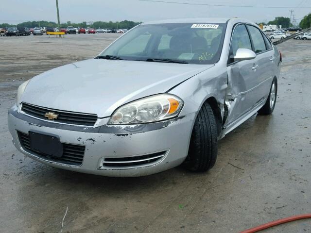 2G1WF5EK9B1230006 - 2011 CHEVROLET IMPALA LS SILVER photo 2