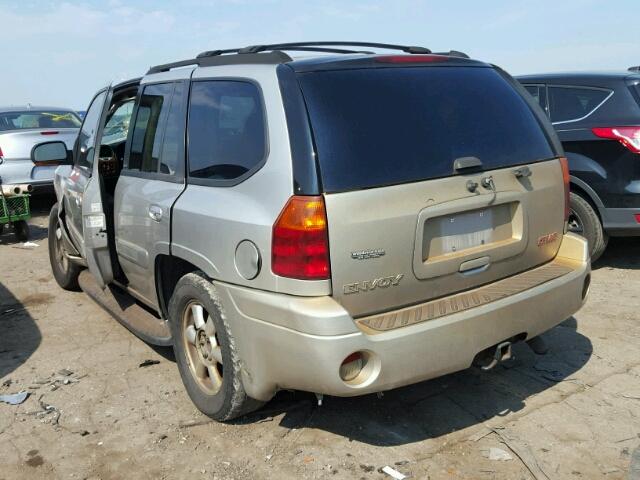 1GKDT13S152232702 - 2005 GMC ENVOY GRAY photo 3