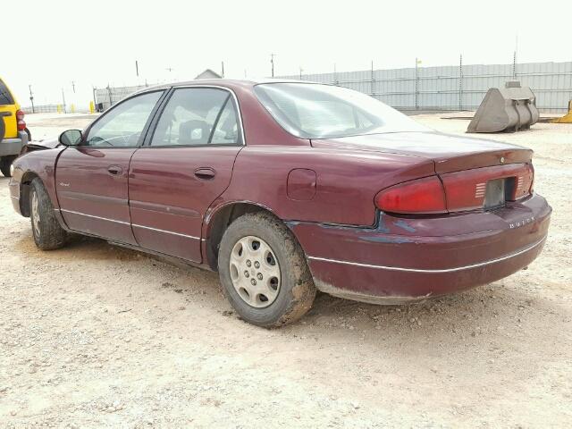 2G4WB52K7W1505901 - 1998 BUICK REGAL LS MAROON photo 3