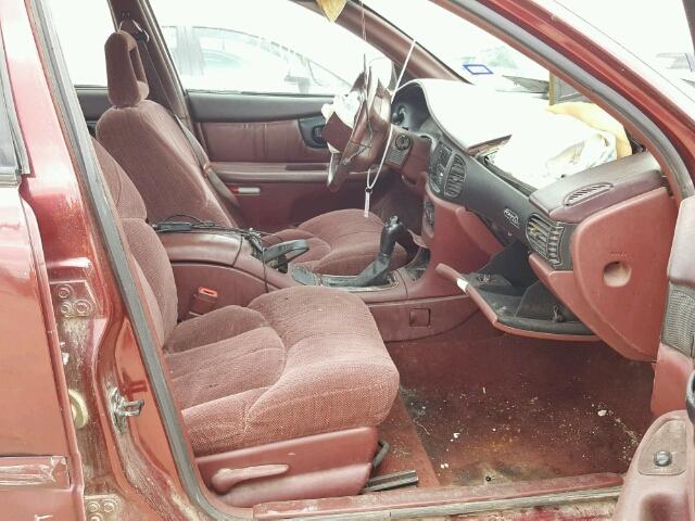 2G4WB52K7W1505901 - 1998 BUICK REGAL LS MAROON photo 5