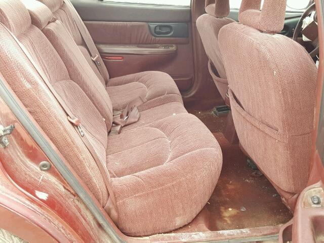 2G4WB52K7W1505901 - 1998 BUICK REGAL LS MAROON photo 6