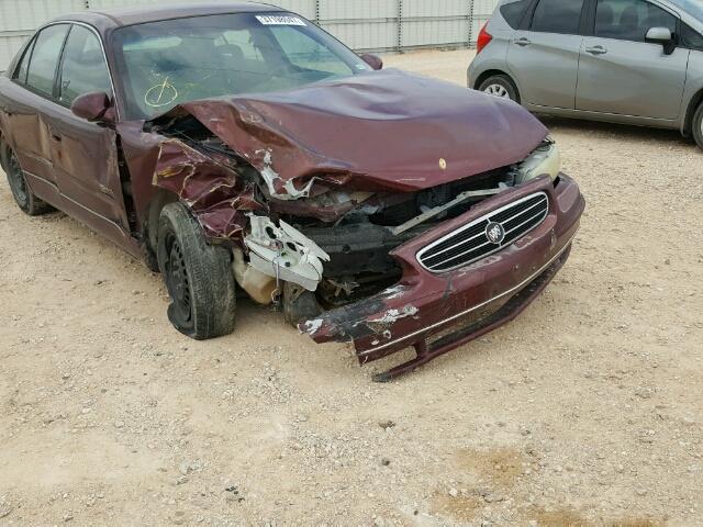 2G4WB52K7W1505901 - 1998 BUICK REGAL LS MAROON photo 9