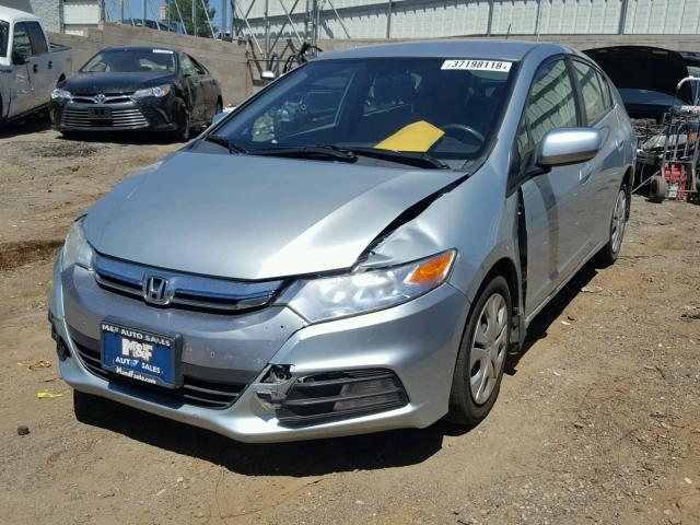 JHMZE2H54CS003950 - 2012 HONDA INSIGHT LX SILVER photo 2