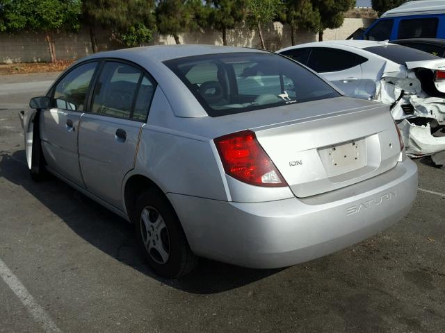 1G8AG52F25Z160358 - 2005 SATURN ION LEVEL SILVER photo 3