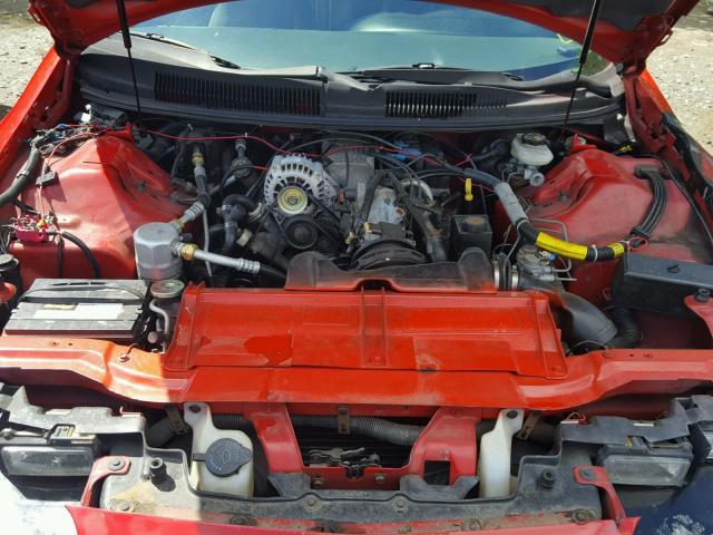 2G1FP22KXT2111523 - 1996 CHEVROLET CAMARO BAS 红色 照片 7