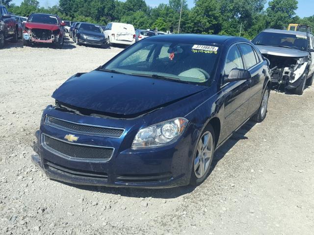 1G1ZB5E03CF357836 - 2012 CHEVROLET MALIBU LS ლურჯი ფოტო 2
