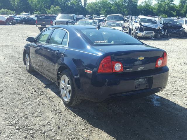 1G1ZB5E03CF357836 - 2012 CHEVROLET MALIBU LS ლურჯი ფოტო 3