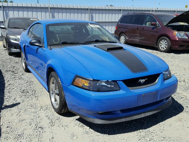 1FAFP42R53F435564 - 2003 FORD MUSTANG MA BLUE photo 1