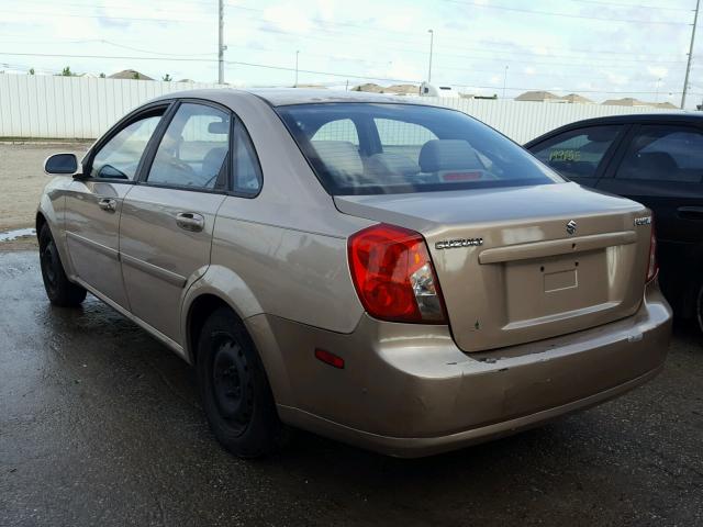 KL5JD56Z08K877881 - 2008 SUZUKI FORENZA BA BEIGE photo 3