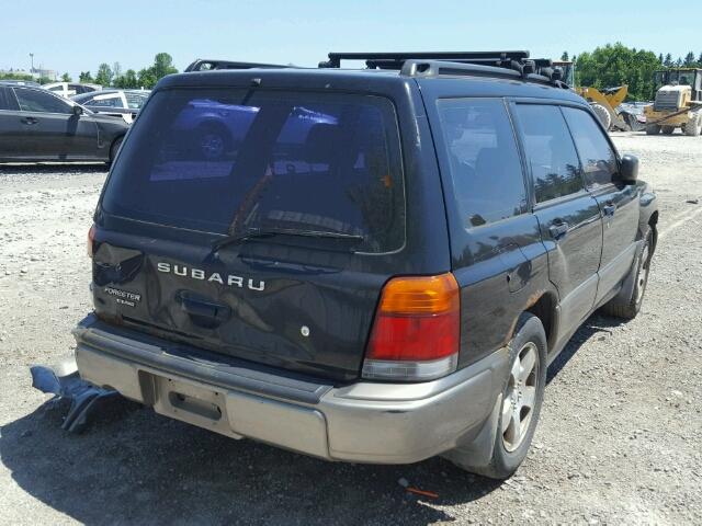 JF1SF6550XH746870 - 1999 SUBARU FORESTER S BLACK photo 4