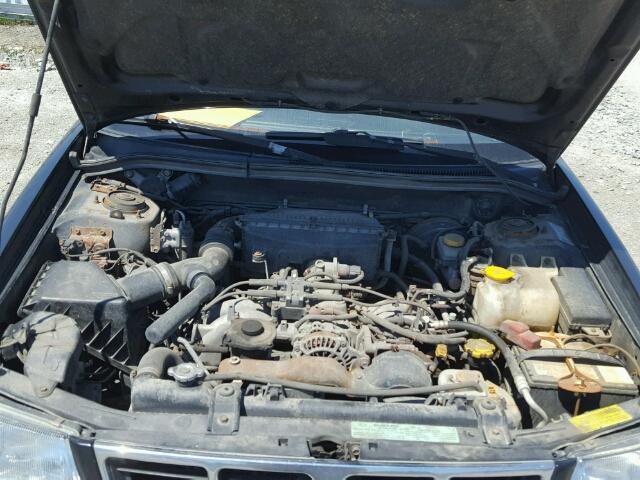JF1SF6550XH746870 - 1999 SUBARU FORESTER S BLACK photo 7