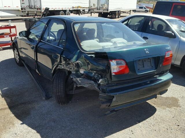 2HGEJ6616YH574357 - 2000 HONDA CIVIC BASE Yaşıl foto 3