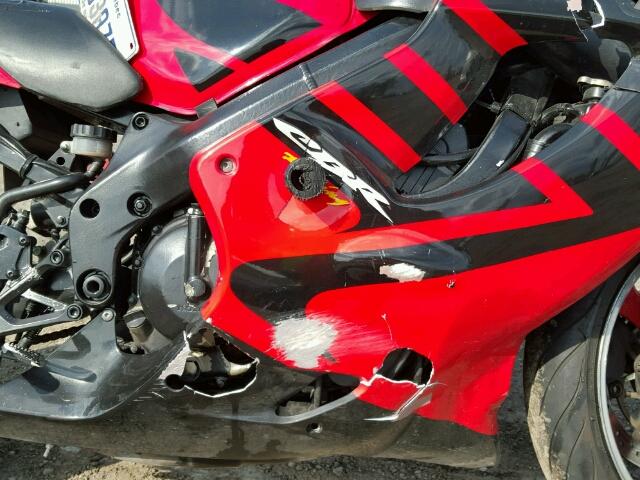 JH2PC3522XM000609 - 1999 HONDA CBR600 F4 RED photo 7