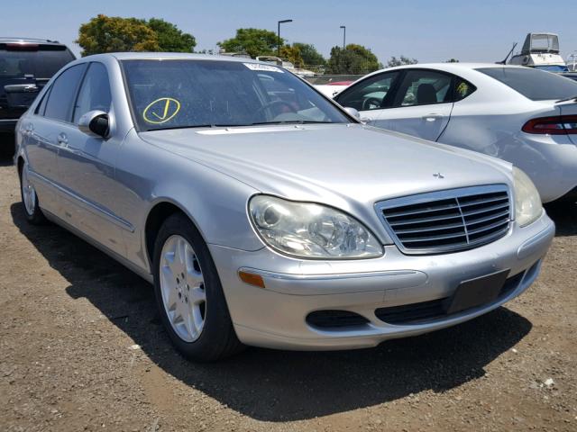 WDBNG70J93A336746 - 2003 MERCEDES-BENZ S 430 SILVER photo 1