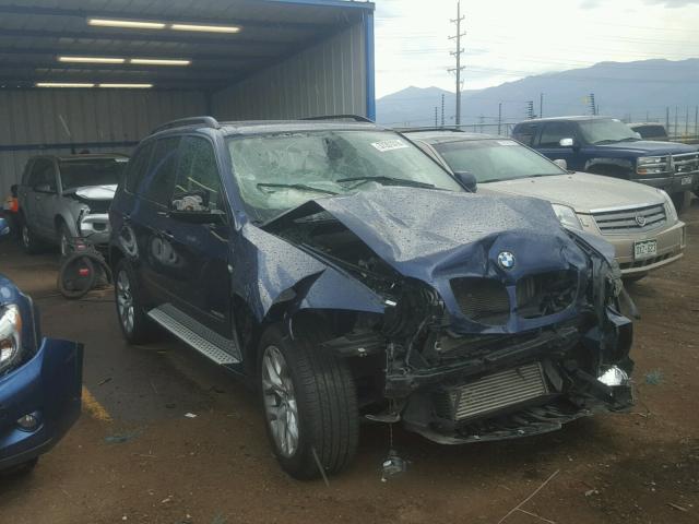 5UXZV4C52BL406319 - 2011 BMW X5 XDRIVE3 BLUE photo 1