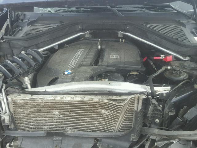 5UXZV4C52BL406319 - 2011 BMW X5 XDRIVE3 BLUE photo 7