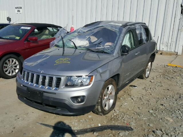 1C4NJDBBXGD617935 - 2016 JEEP COMPASS SP GRAY photo 2