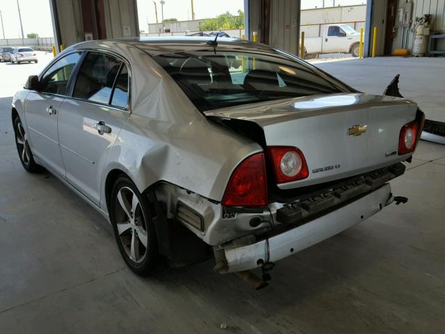 1G1ZC5EU2BF140650 - 2011 CHEVROLET MALIBU 1LT 银色 照片 3