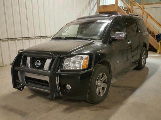 5N1AA08BX6N709131 - 2006 NISSAN ARMADA SE BLACK photo 2