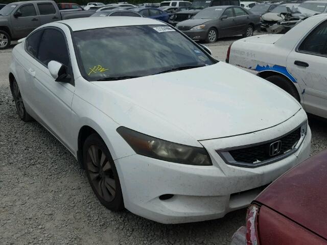 1HGCS123X8A008957 - 2008 HONDA ACCORD LX- WHITE photo 1