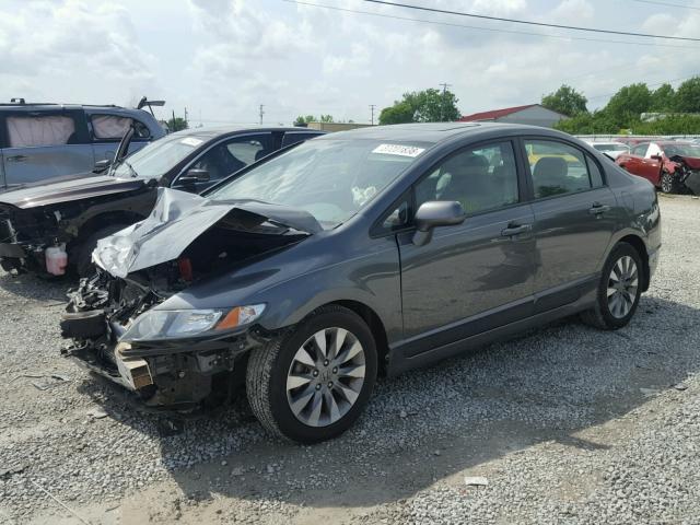 19XFA1F95BE000122 - 2011 HONDA CIVIC EXL 灰色 照片 2
