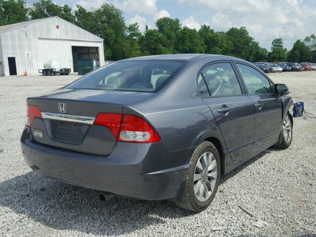 19XFA1F95BE000122 - 2011 HONDA CIVIC EXL 灰色 照片 4