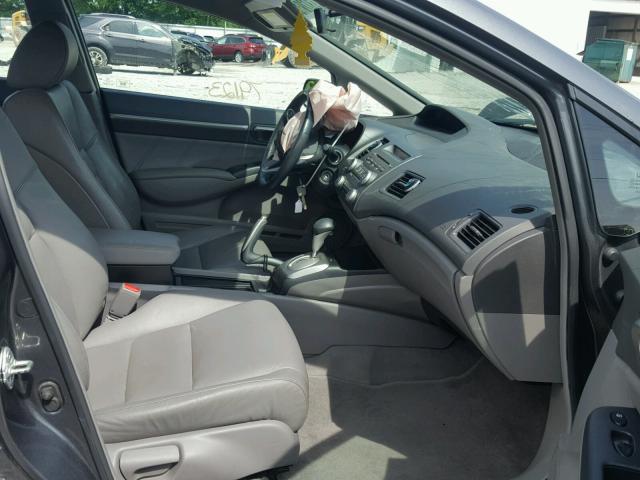 19XFA1F95BE000122 - 2011 HONDA CIVIC EXL 灰色 照片 5