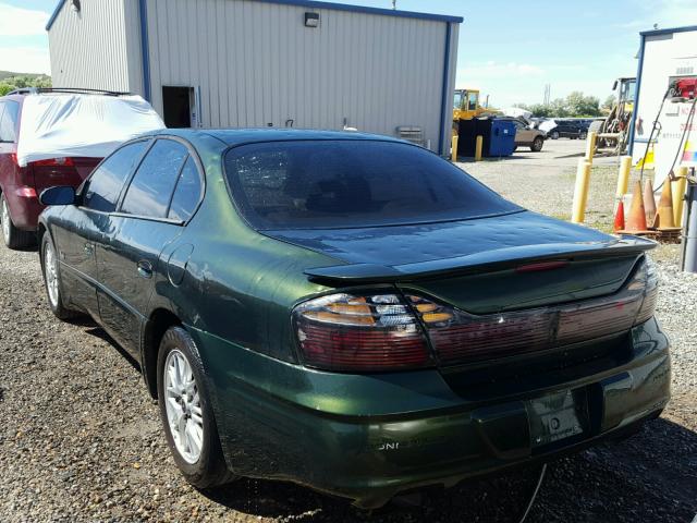 1G2HY54K8Y4237915 - 2000 PONTIAC BONNEVILLE GREEN photo 3