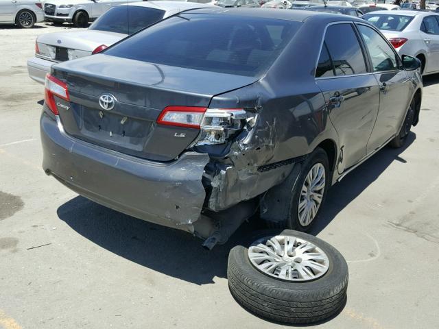 4T1BF1FK9CU041614 - 2012 TOYOTA CAMRY BASE 灰色 照片 4