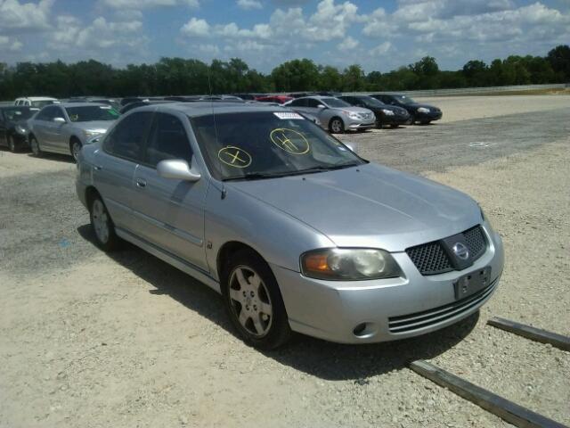 3N1AB51D04L736025 - 2004 NISSAN SENTRA SE- GRAY photo 1