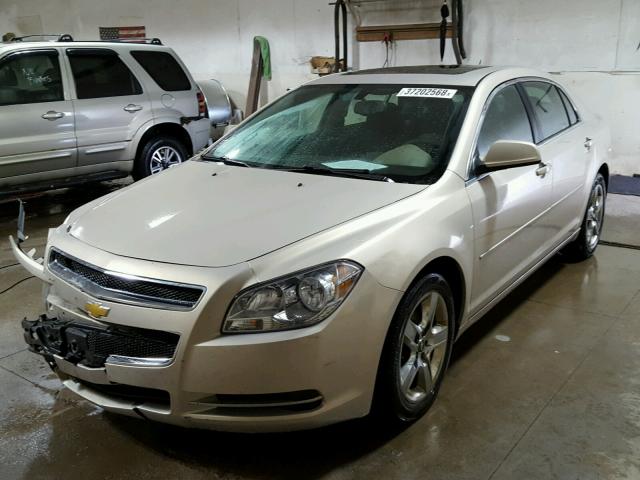 1G1ZC5EB6AF140941 - 2010 CHEVROLET MALIBU 1LT 米色 照片 2
