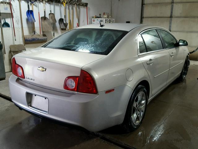 1G1ZC5EB6AF140941 - 2010 CHEVROLET MALIBU 1LT 米色 照片 4