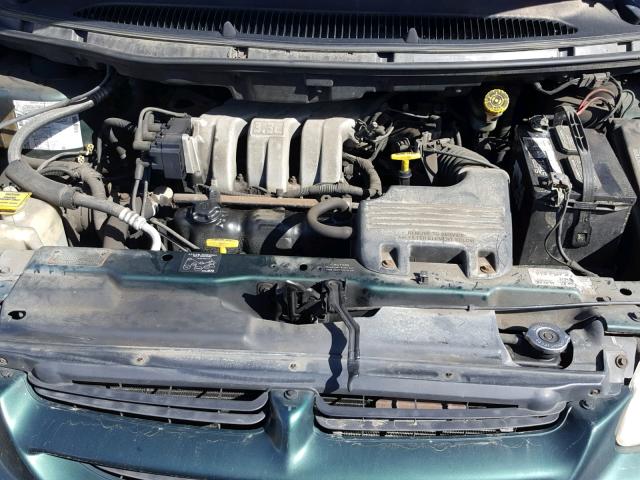 2B4GP25R9XR216925 - 1999 DODGE CARAVAN GREEN photo 7