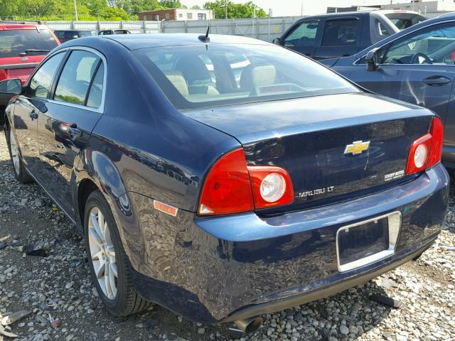 1G1ZD5E76BF282944 - 2011 CHEVROLET MALIBU 2LT BLUE photo 3