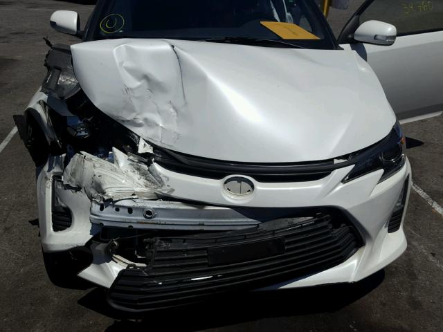 JTKJF5C71FJ003848 - 2015 TOYOTA SCION TC 白色 照片 7
