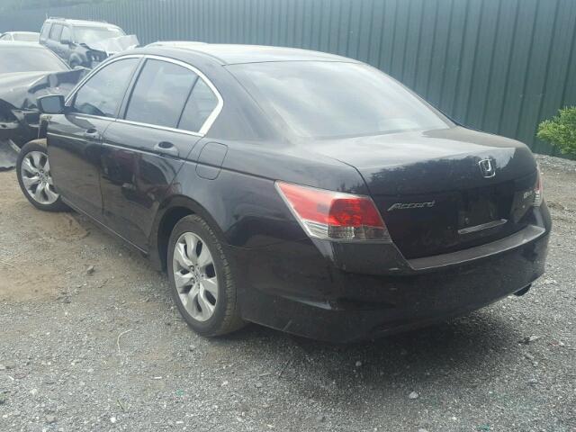 1HGCP26719A164505 - 2009 HONDA ACCORD EX BLACK photo 3
