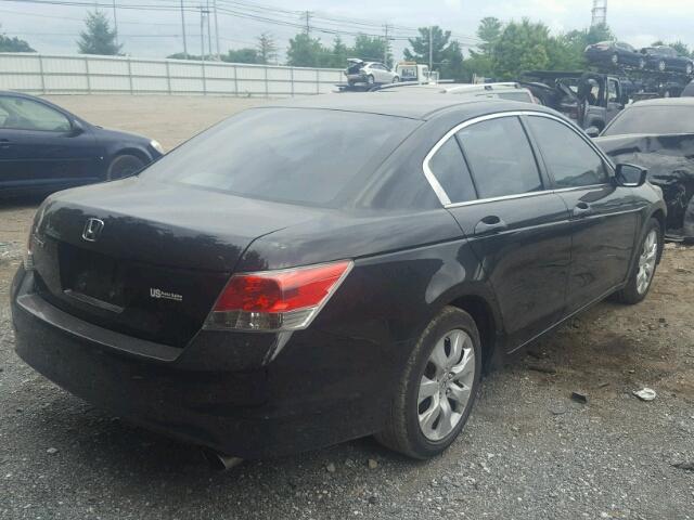 1HGCP26719A164505 - 2009 HONDA ACCORD EX BLACK photo 4