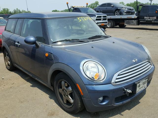 WMWML33549TX36000 - 2009 MINI COOPER CLU BLUE photo 1