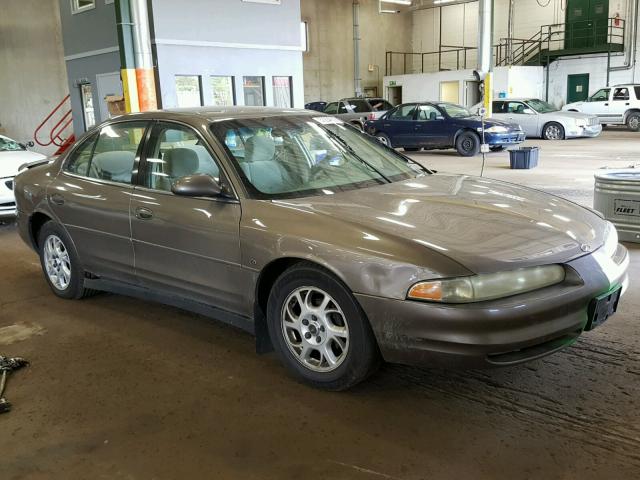 1G3WS52H91F223348 - 2001 OLDSMOBILE INTRIGUE G GRAY photo 1