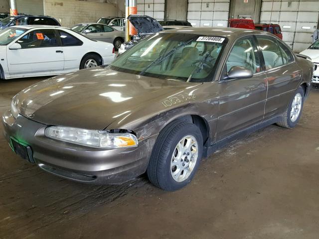 1G3WS52H91F223348 - 2001 OLDSMOBILE INTRIGUE G GRAY photo 2