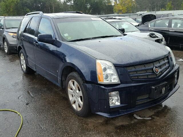 1GYEE637470143380 - 2007 CADILLAC SRX BLUE photo 1