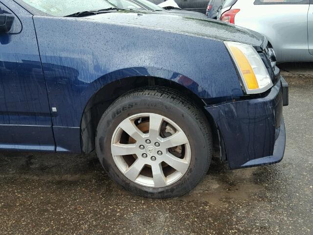 1GYEE637470143380 - 2007 CADILLAC SRX BLUE photo 9