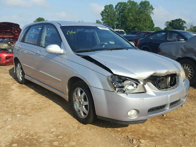 KNAFE161455076054 - 2005 KIA SPECTRA5 SILVER photo 1