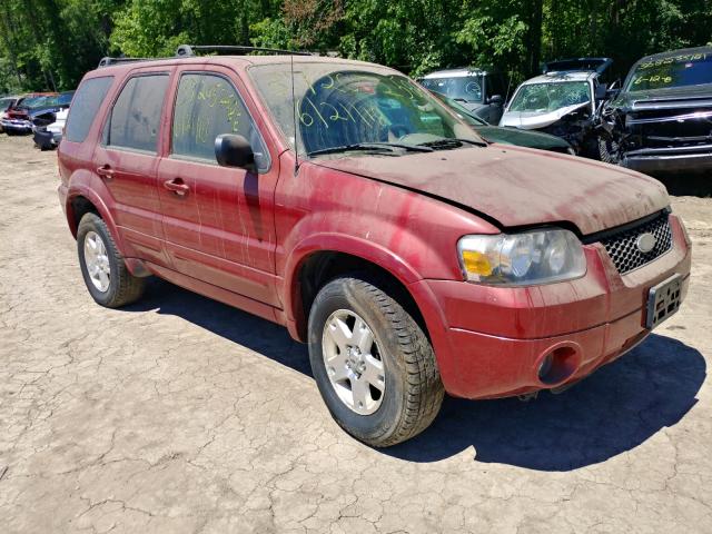 1FMYU94166KC27443 - 2006 FORD ESCAPE LIM MAROON photo 1