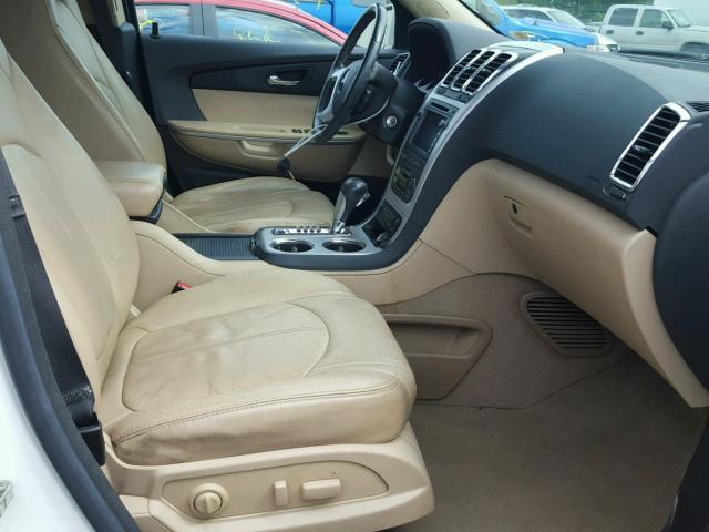 1GKKRSED3BJ249559 - 2011 GMC ACADIA SLT თეთრი ფოტო 5