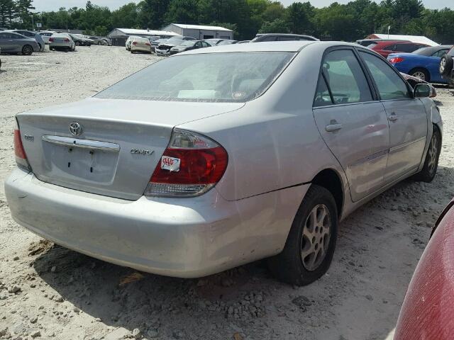 4T1BE32K46U736253 - 2006 TOYOTA CAMRY LE SILVER photo 4