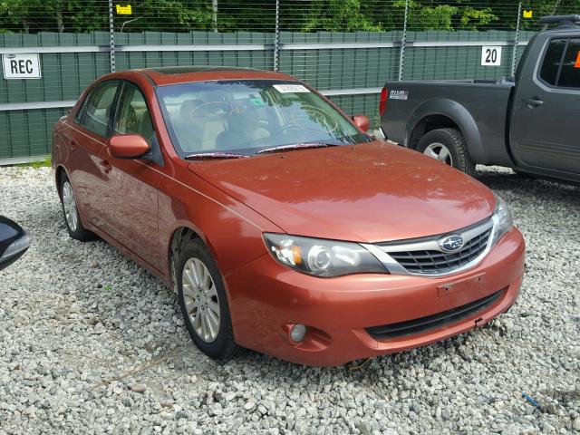 JF1GE60669H520523 - 2009 SUBARU IMPREZA 2. ORANGE photo 1