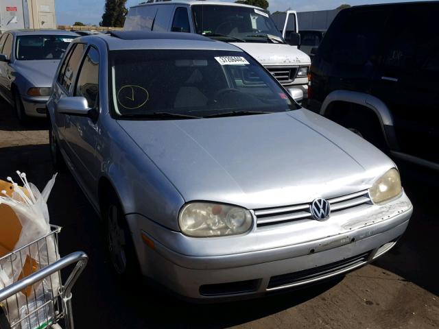 9BWGK61J824057163 - 2002 VOLKSWAGEN GOLF GLS GRAY photo 1