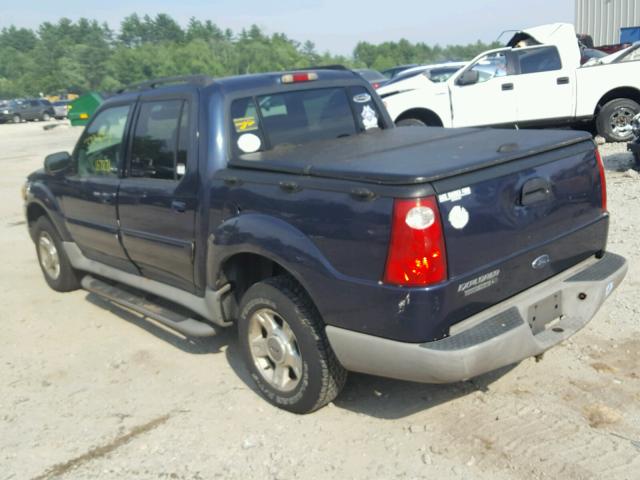 1FMZU77EX3UA64898 - 2003 FORD EXPLORER S BLUE photo 3