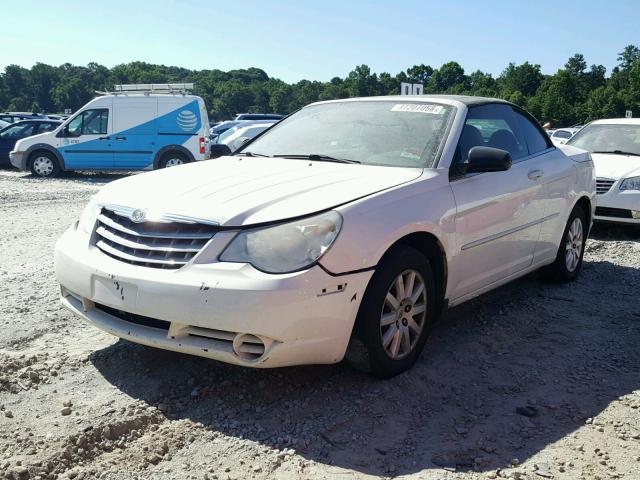 1C3LC45K08N212311 - 2008 CHRYSLER SEBRING WHITE photo 2